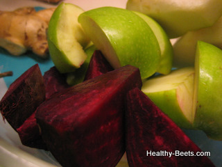Juicing Beets and Apples