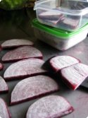 Picture of freezing beets